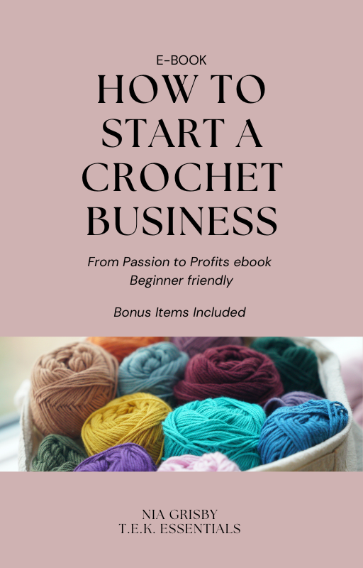How to start a Crochet Business Ebook