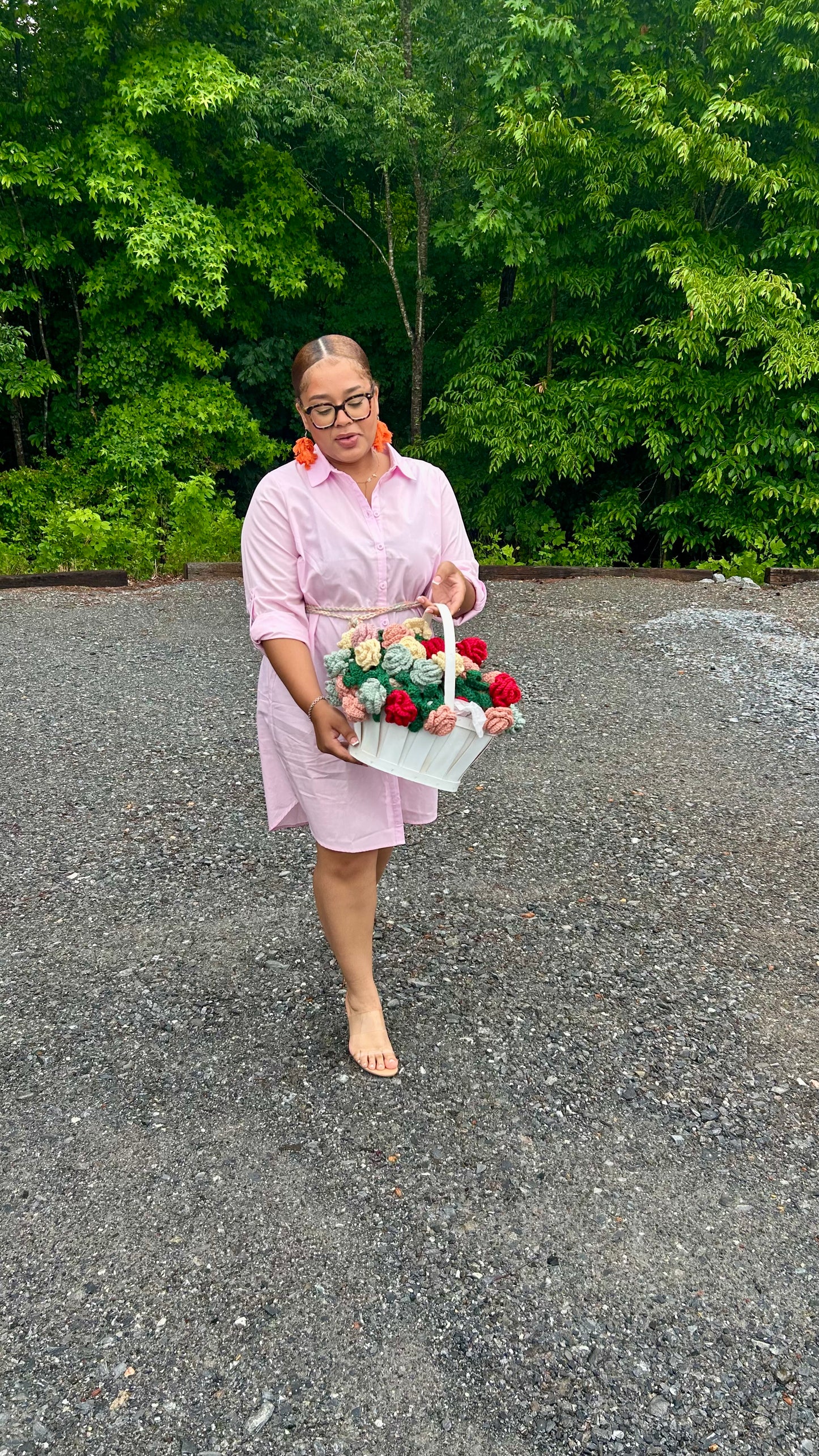 T.E.K Medium Crochet Flower Bouquet