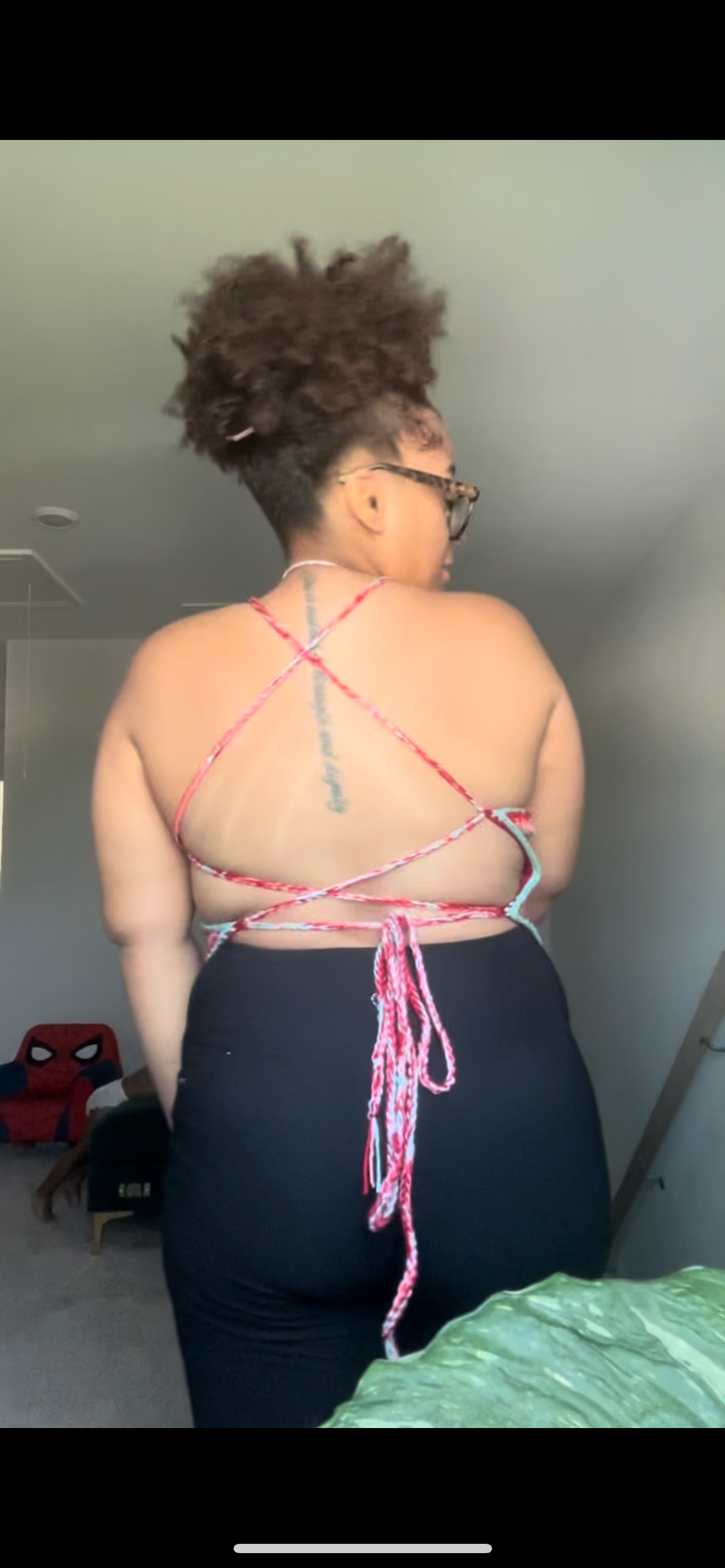 Lost & found Freeform crochet top
