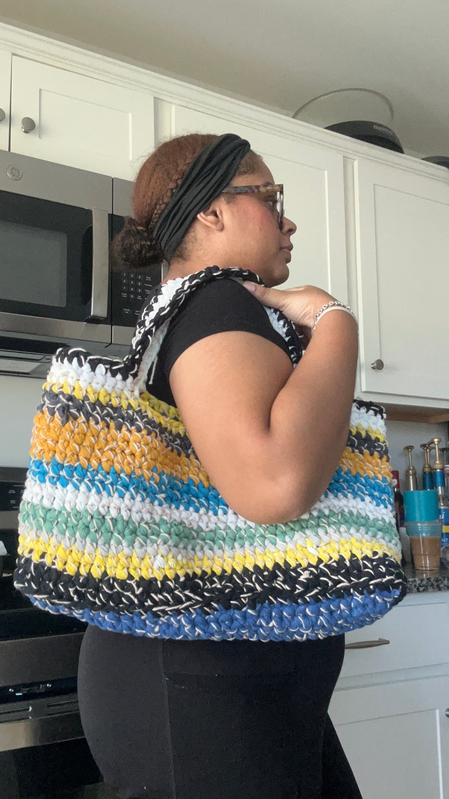 Revival bag No 4 Summers Day crochet bag
