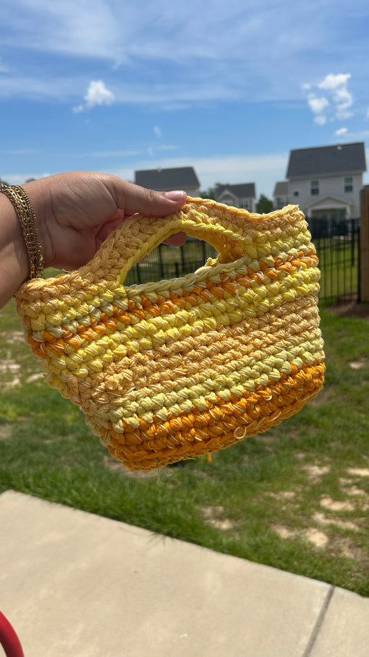 Revival Bag No5 : Summers Sun Crochet Bag