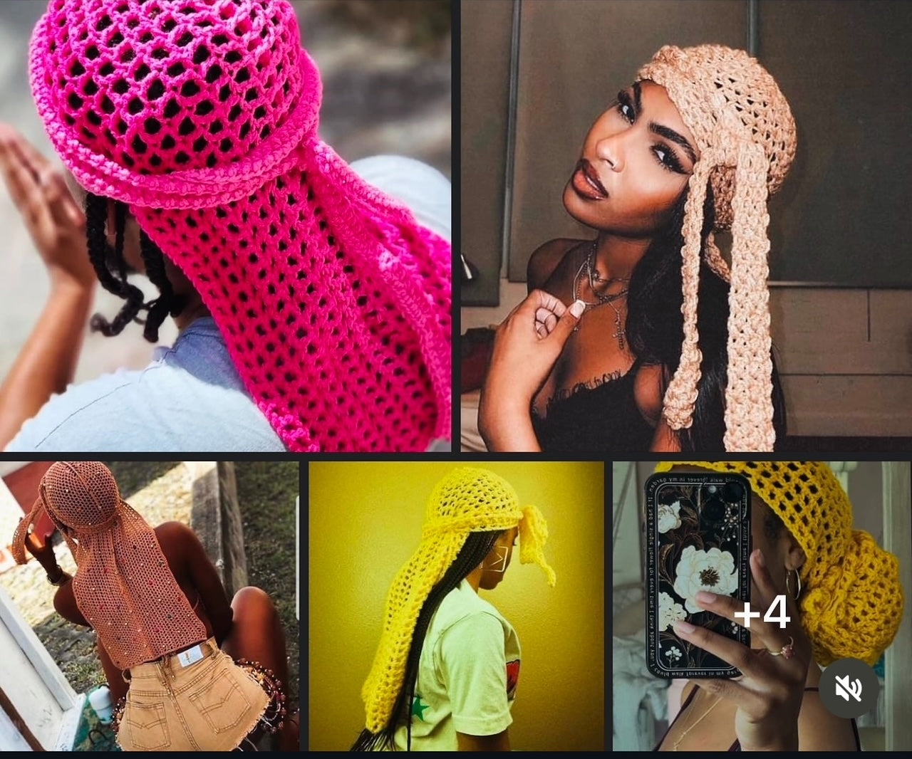 T.E.K Crochet Durag