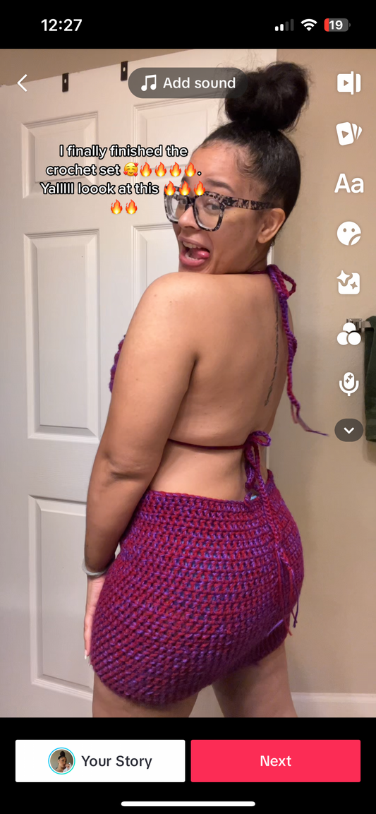 Pop off T.E.K Skirt