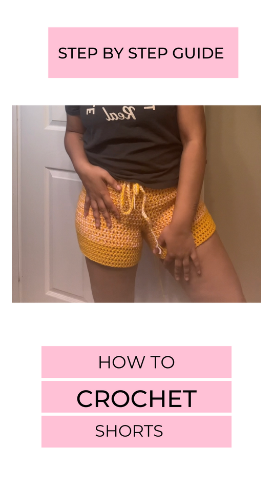 T.E.K Crochet Shorts Step by Step Pattern Guide