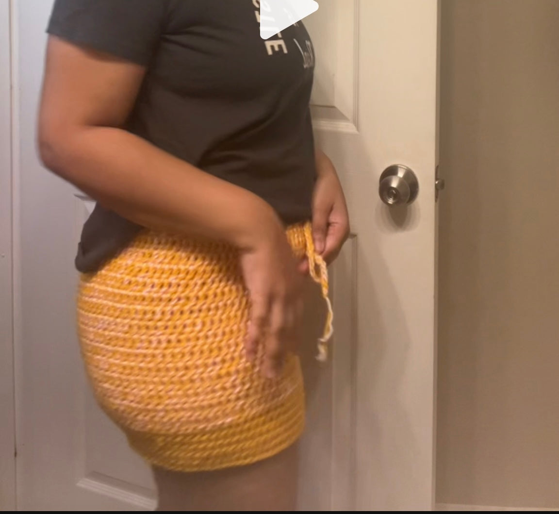 T.E.K Crochet Shorts