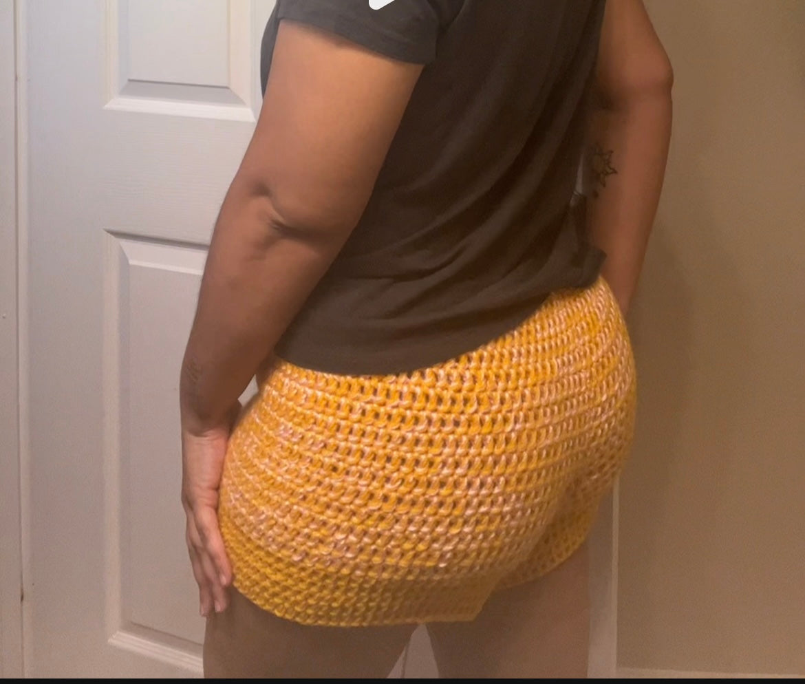 T.E.K Crochet Shorts