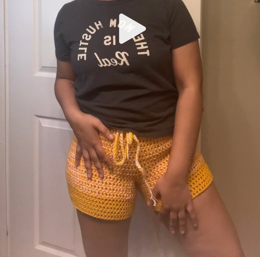 T.E.K Crochet Shorts