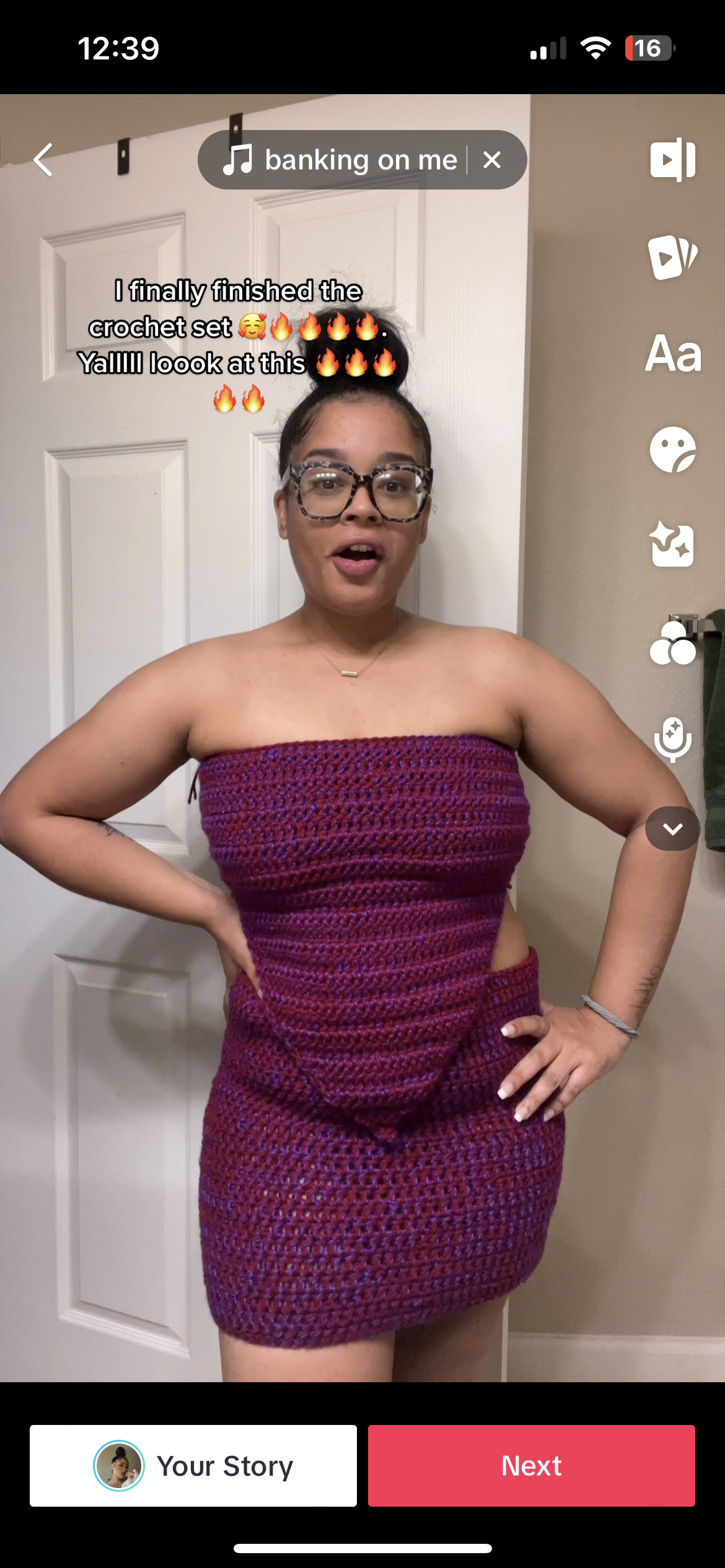 Pop off T.E.K two piece set