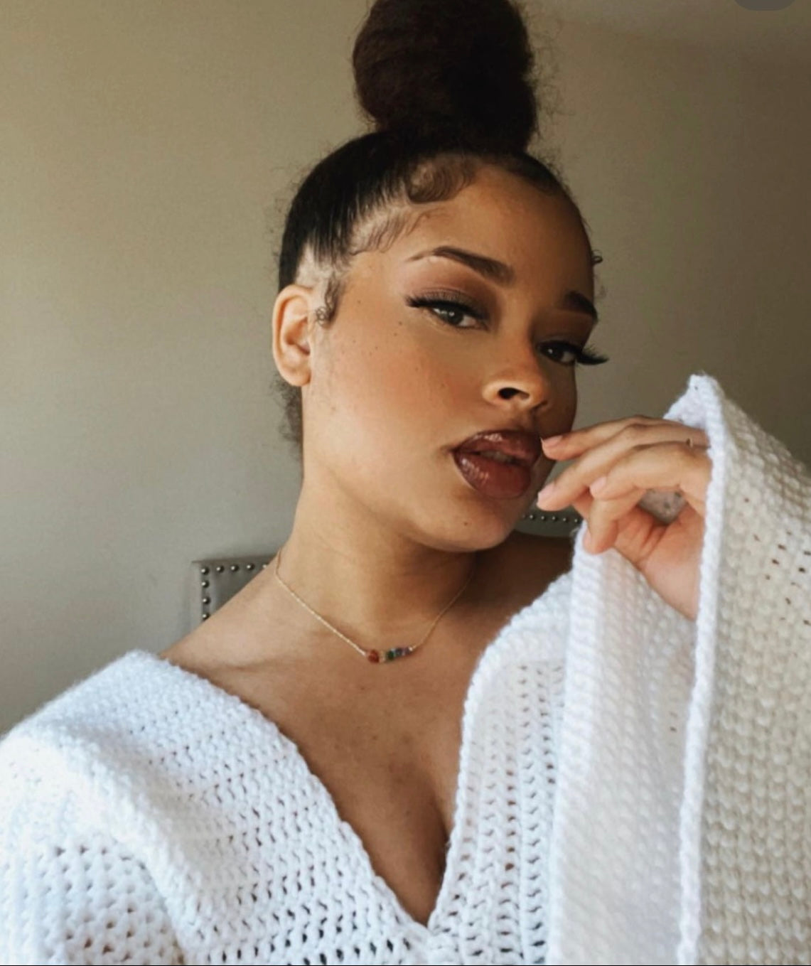 T.E.K Angel arms Crochet top