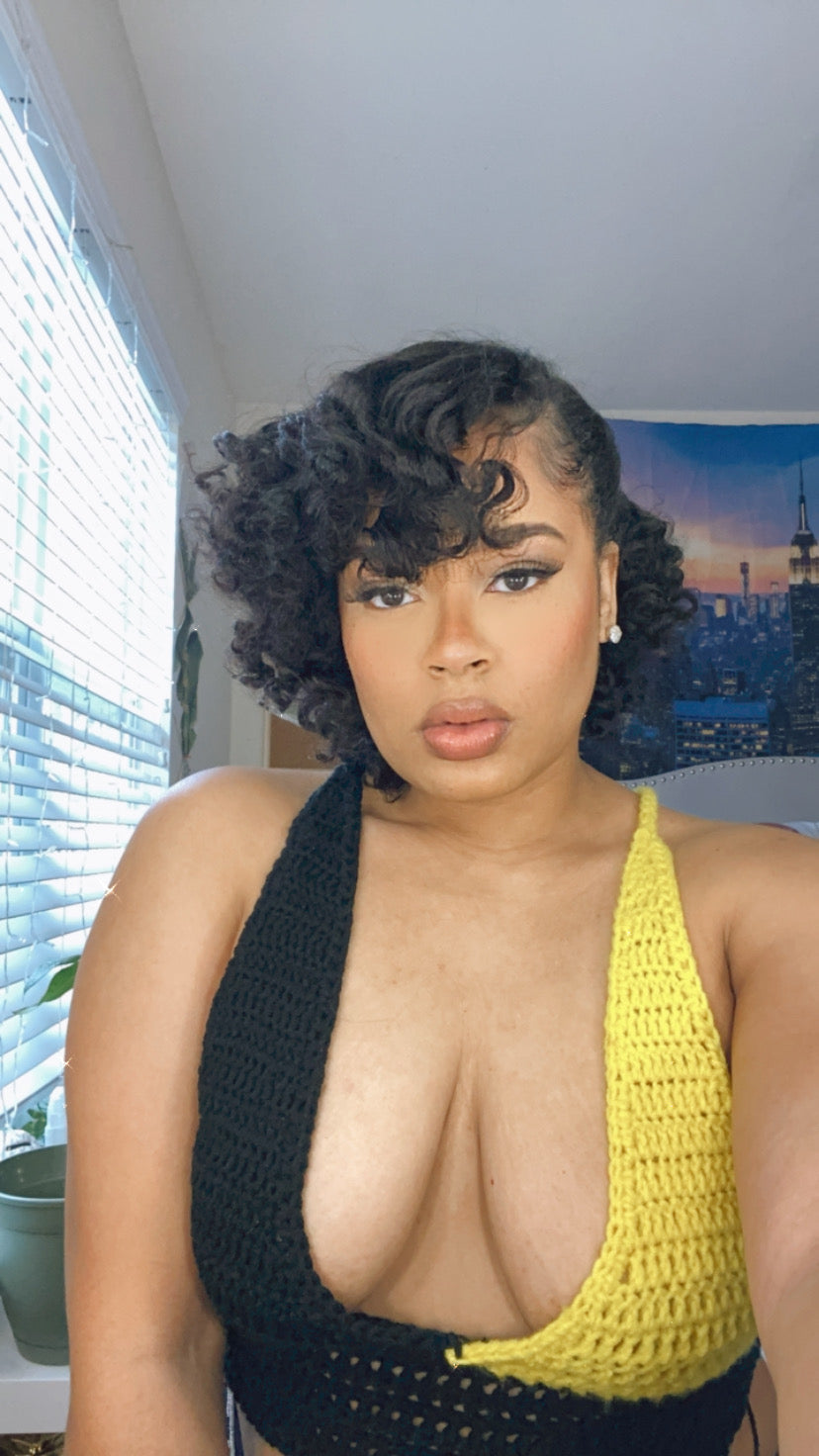 T.E.K Split it Up crochet top