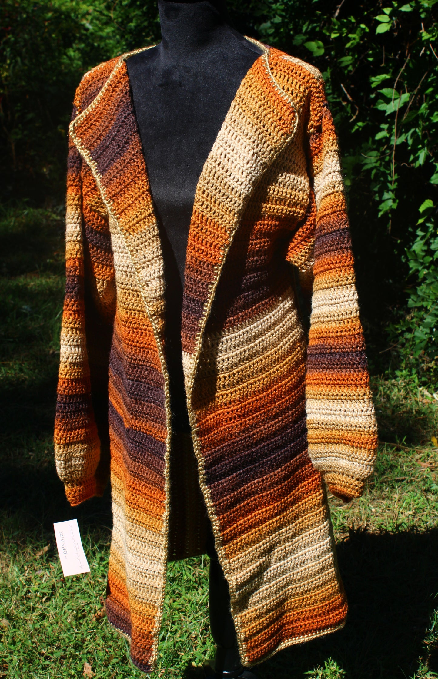 T.E.K Crochet Cardigan | Expresso