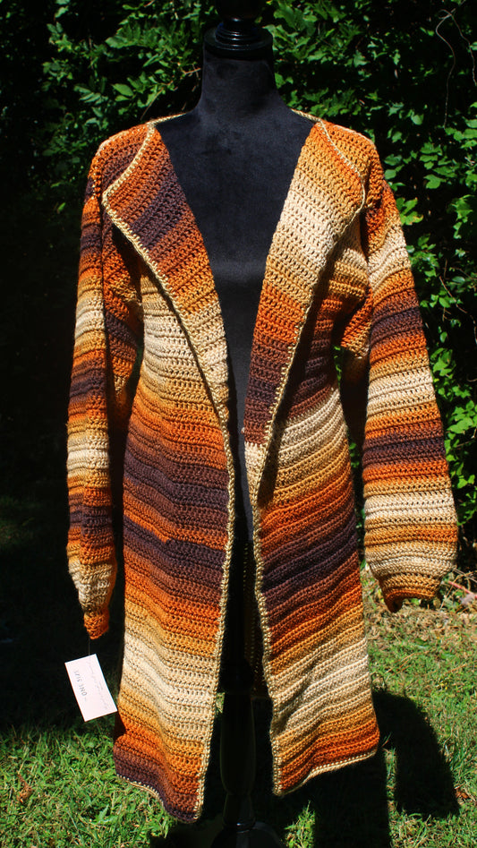 T.E.K Crochet Cardigan | Expresso